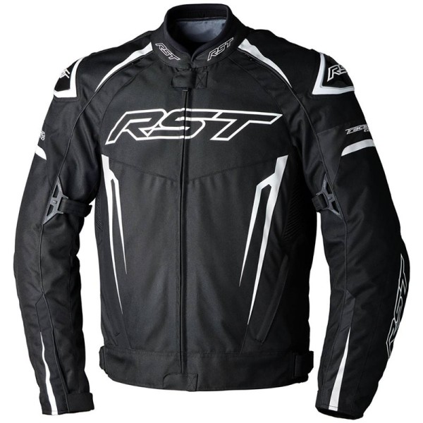 RST Tractech Evo 5 CE Textile Jacket Black/White